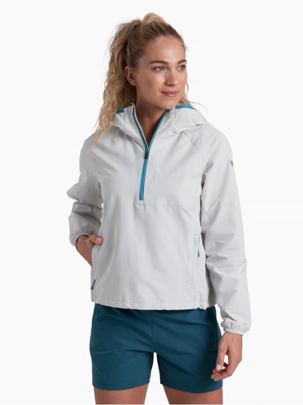 Kuhl Womenās Wander 1/2 Zip Sun/Wind Hoodie